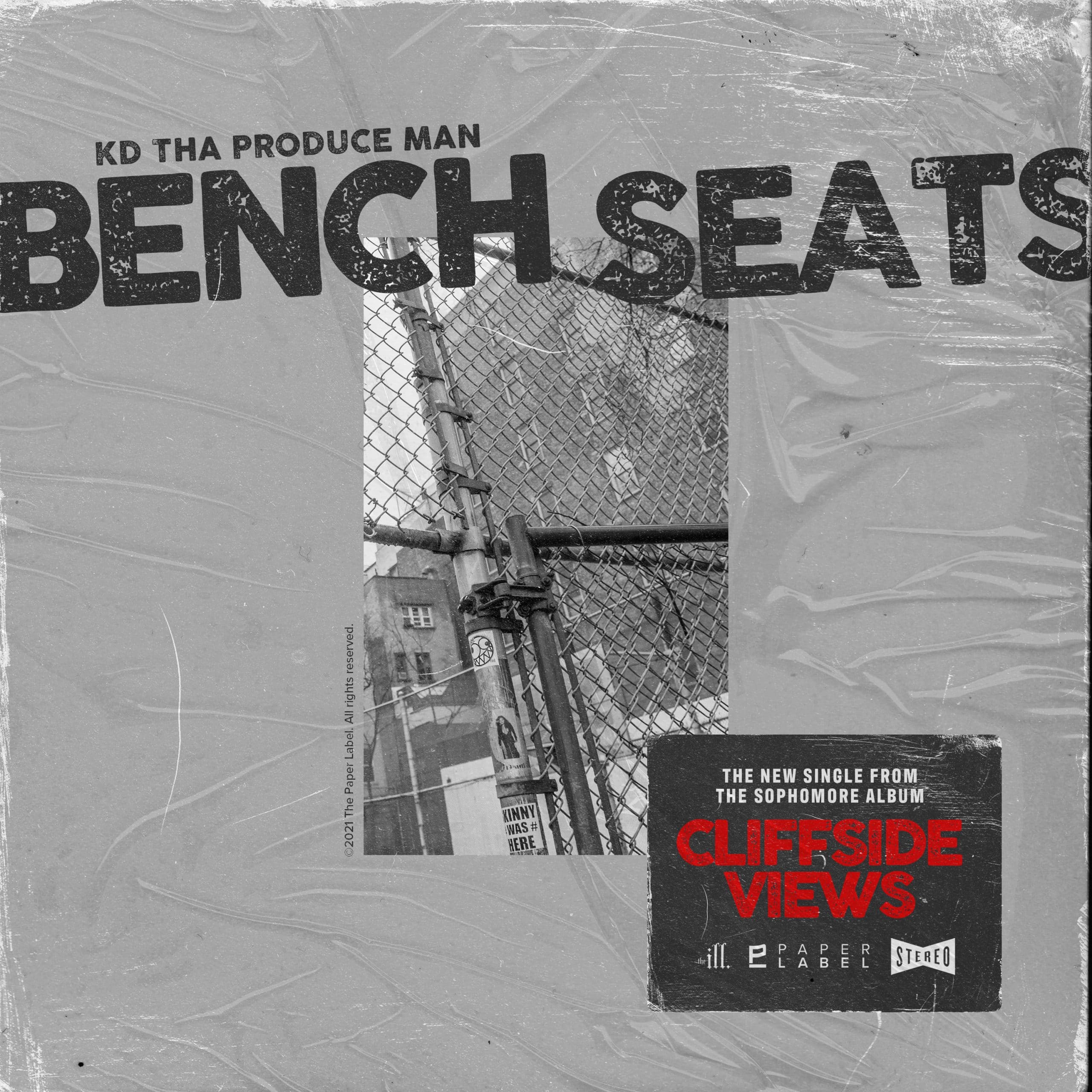 K.D. Tha Produce Man Single Cover for "Bench Seats"