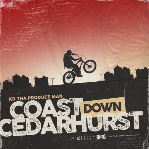 K.D. Tha Produce Man "Coast Down Cedarhurst" Single Cover